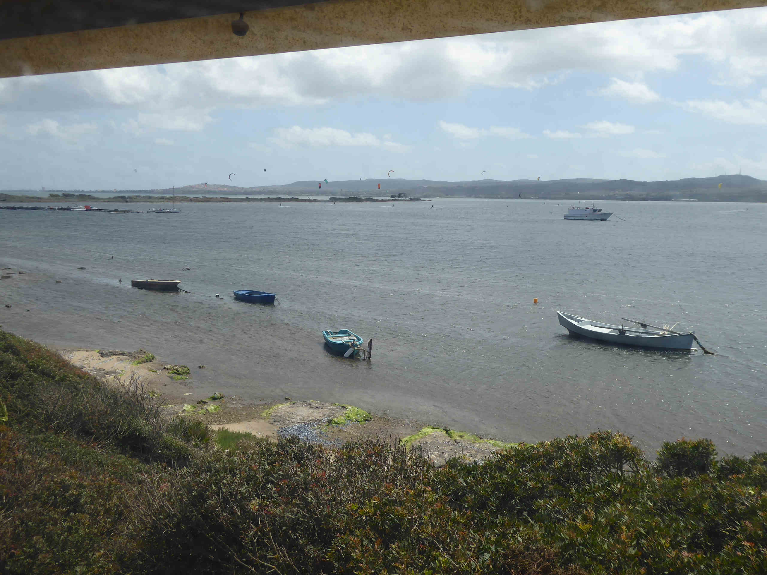 Punta tretta uitkijkend op Isola di Sant'Antioco